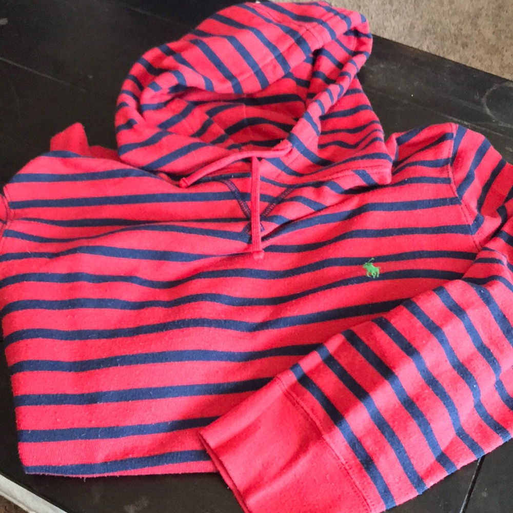 Men’s Striped Polo by Ralph Lauren Hoodie